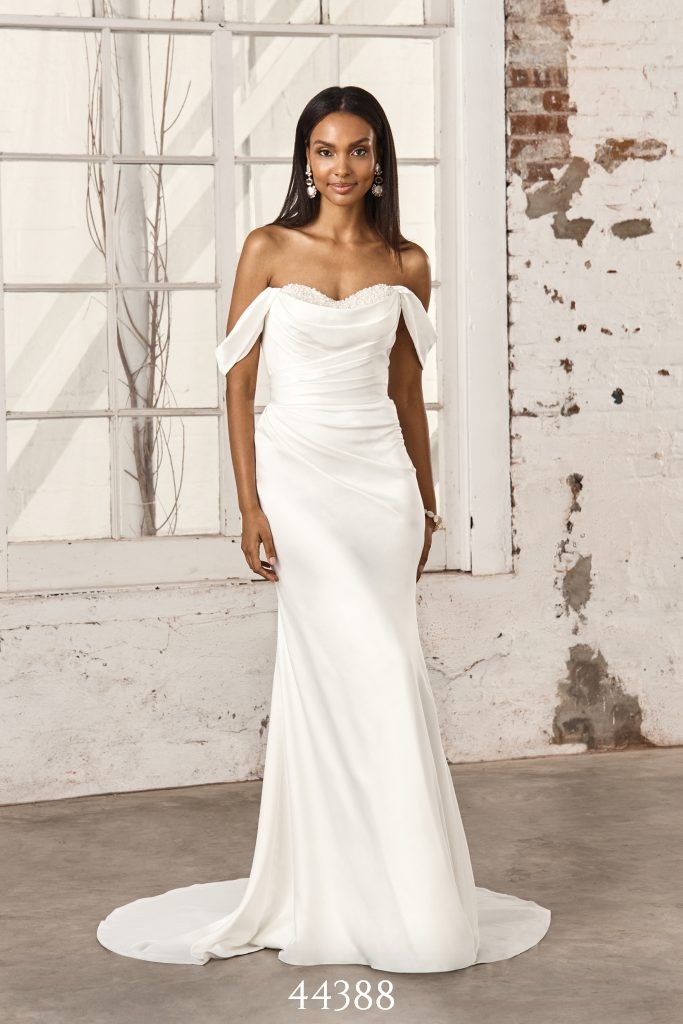 model showing wedding dress style-no. 44388 from the Justin Alexander, Sincerity collection - The Wedding Centre, Hemel Hempstead